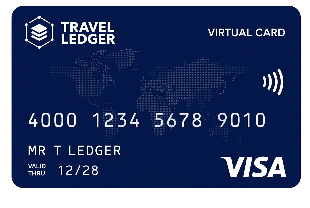 Travel Ledger Virtual Card